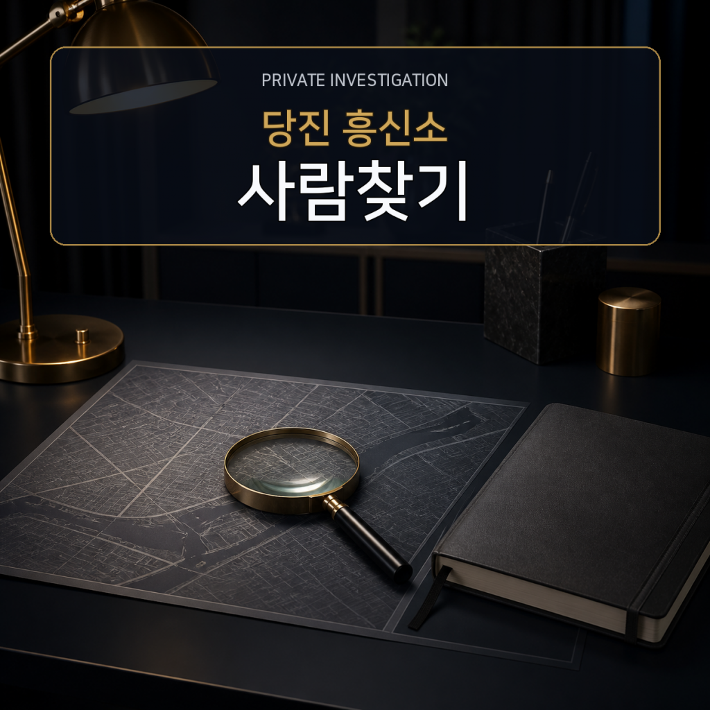 당진 사람찾기·소재파악 전문 흥신소