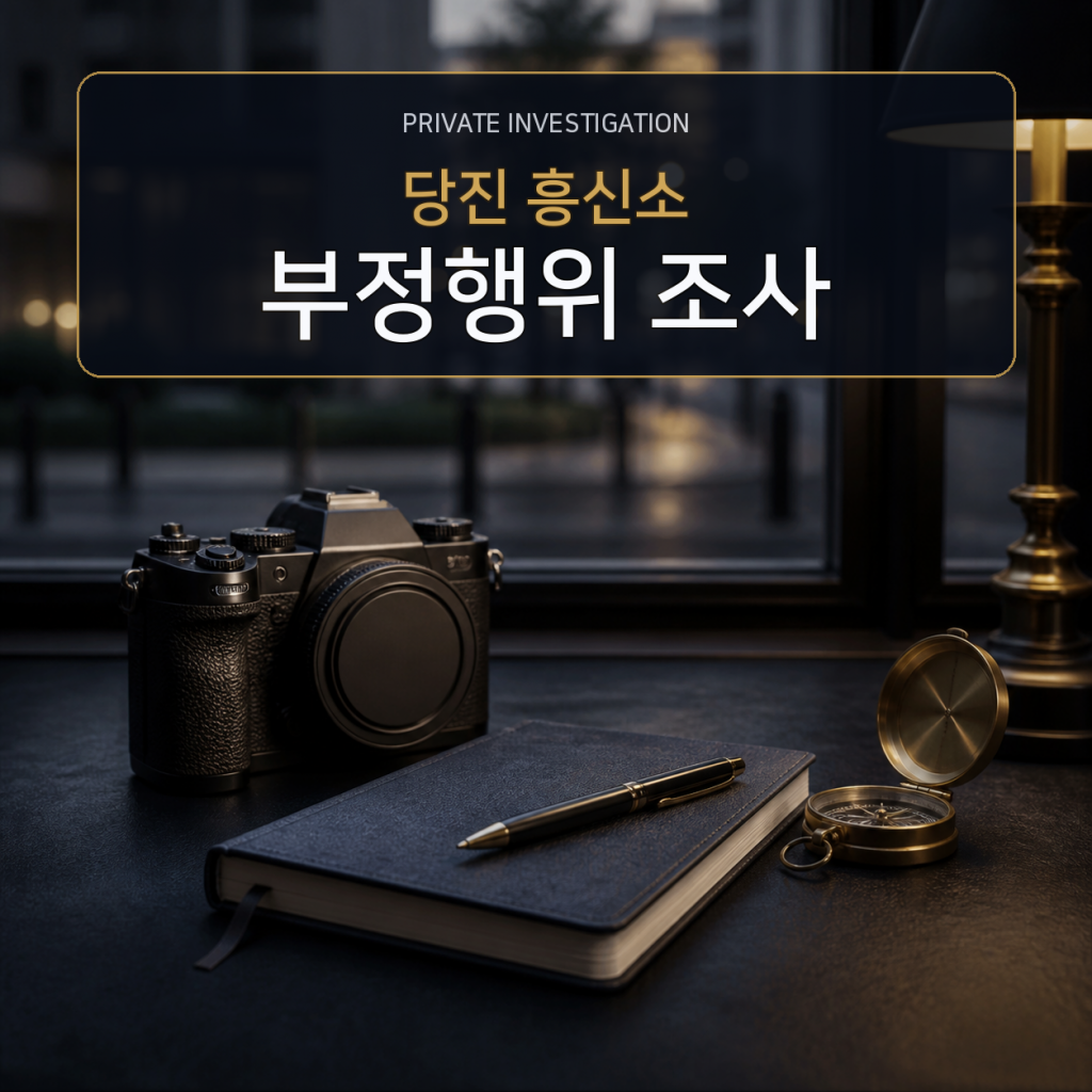 당진 부정행위 사실조사 전문 흥신소